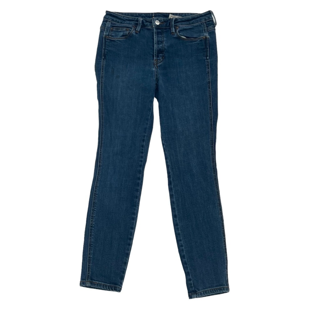Free People Button Fly Skinny Denim Jeans Size 27 Women's